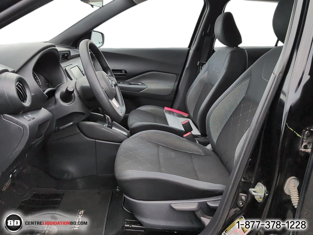 2019 Nissan Kicks S | A8830 Black Granby - photo #12