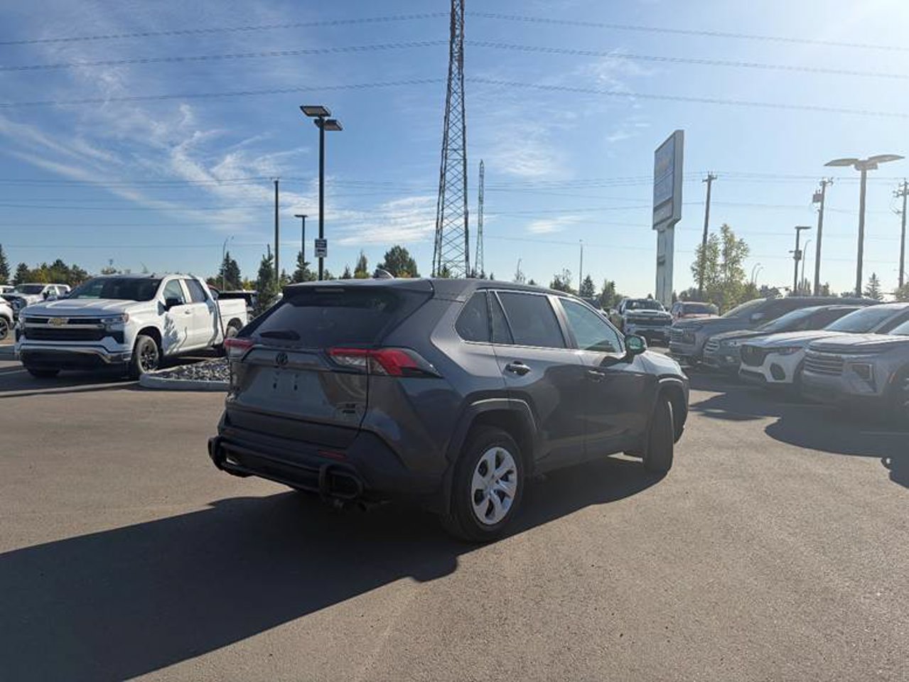 2025 Toyota RAV4 LE AWD Black Sherwood Park - photo #4