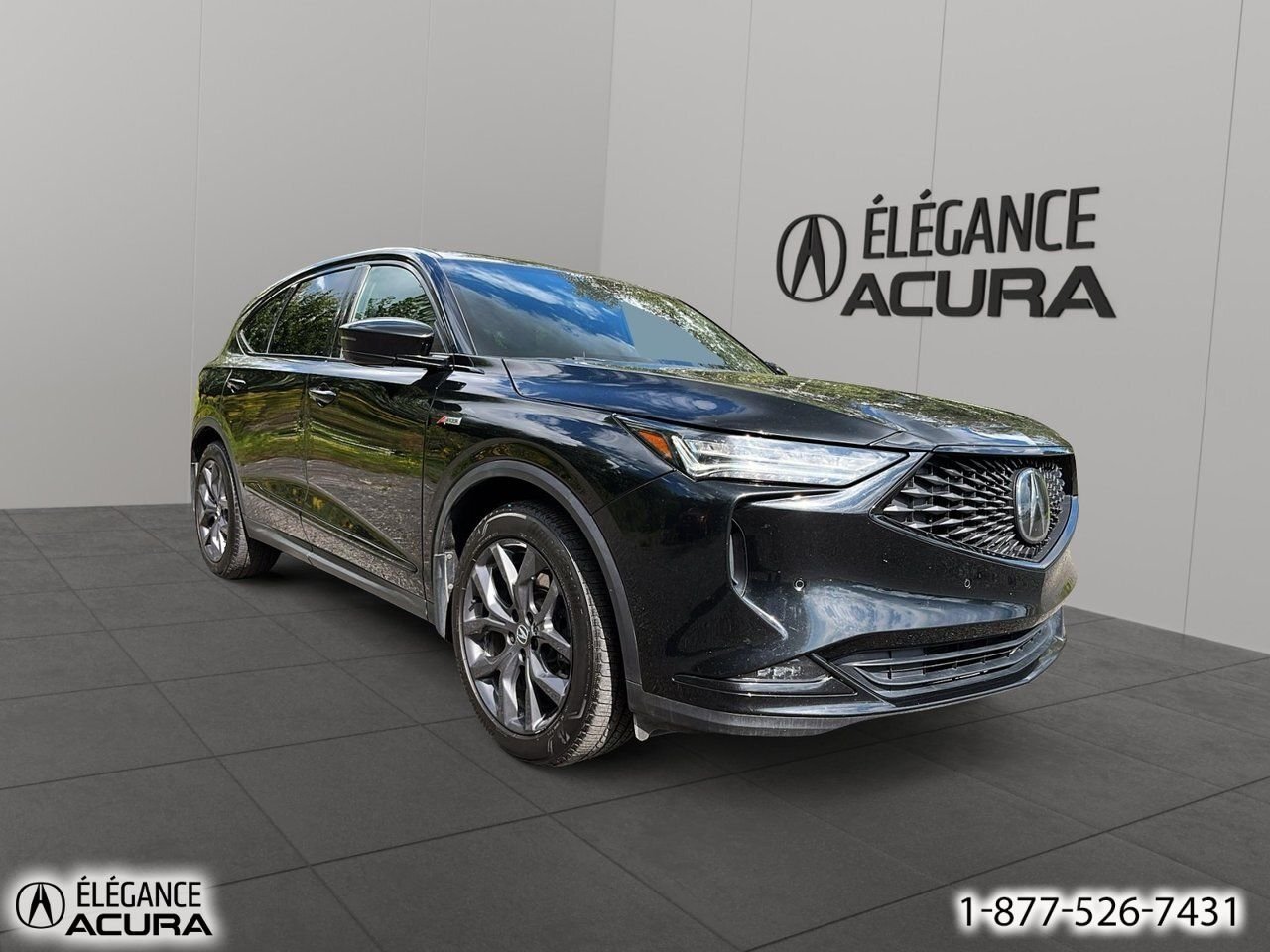 2024 Acura MDX A-Spec | A8869 Black Granby - photo #2