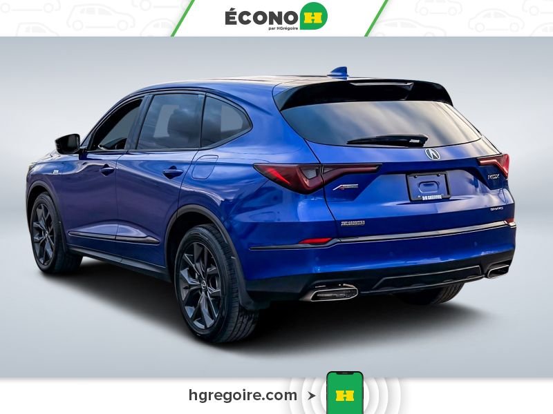 2022 Acura MDX Blue Blainville - photo #5