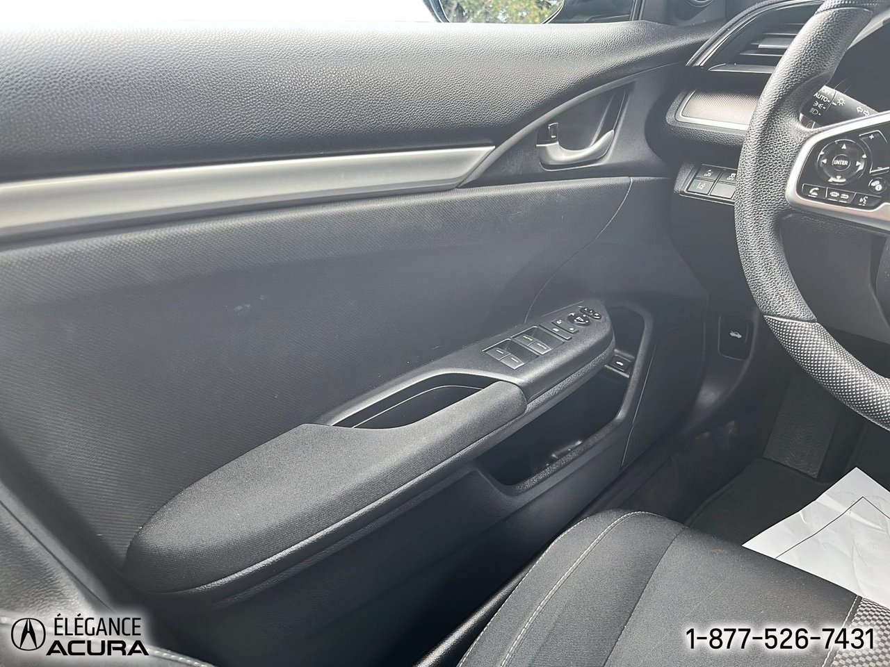 2020 Honda Civic Sedan LX | A8378A Black Granby - photo #36