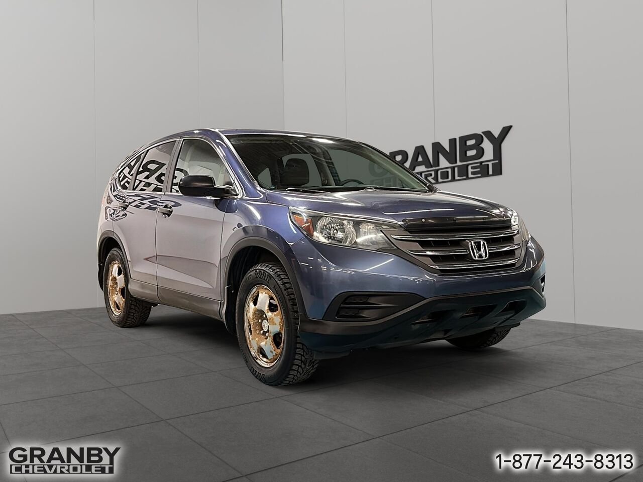 Honda CR-V LX | 26-0326A 2014 Bleu Granby - photo #2