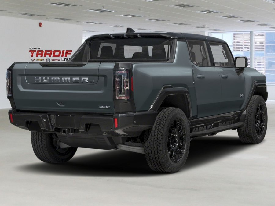 2026 GMC HUMMER EV Pickup 2X cabine multiplace e4RM avec 1SC Meteorite Metallic (Grey)