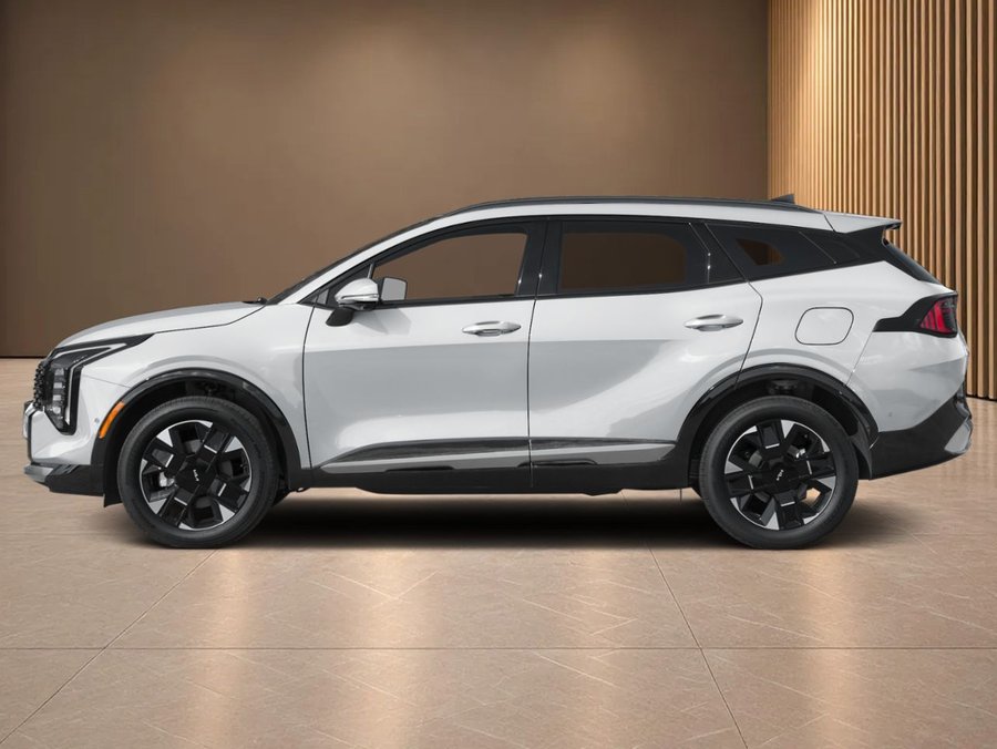 Kia Sportage hybride SX TI avec intérieur rouge 2027 Blanc neige nacré