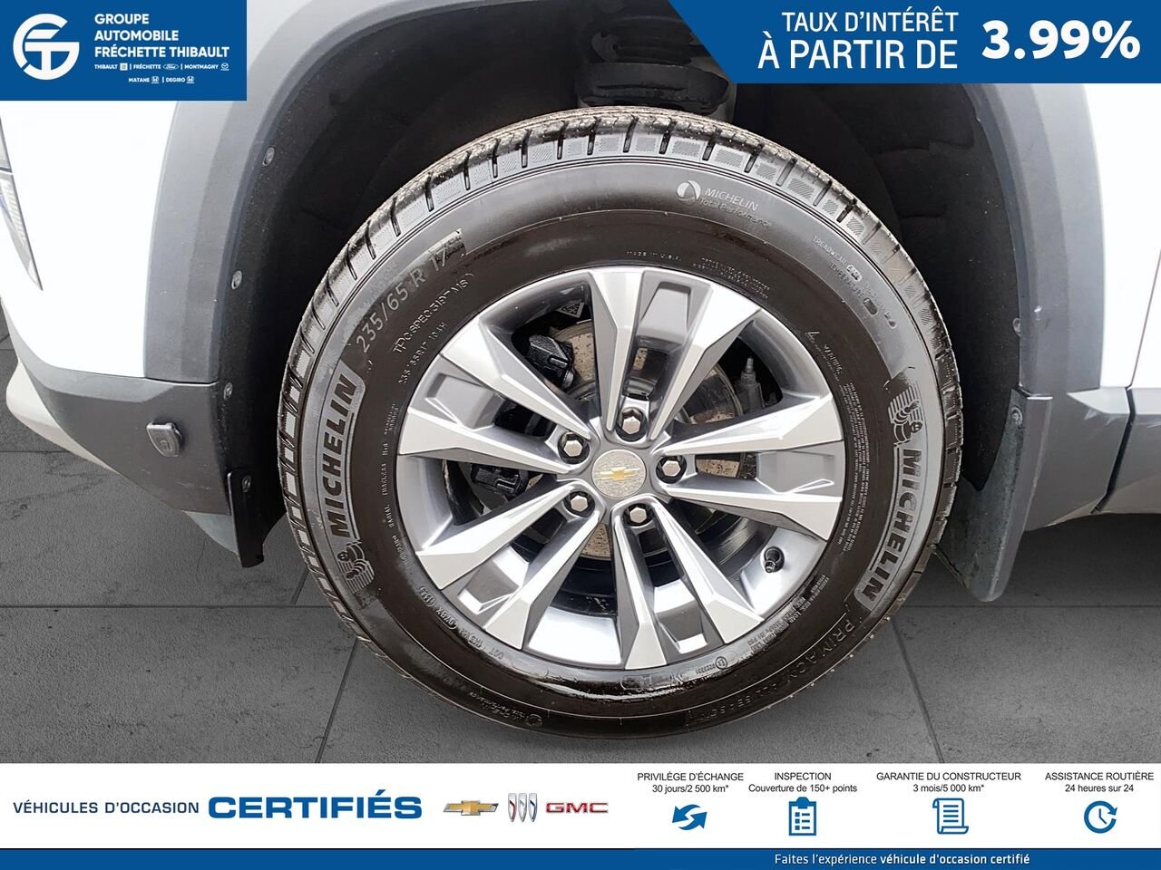 2026 CHEVROLET EQUINOX LT 4 portes à transmission intégrale avec 2LT White Montmagny - photo #6