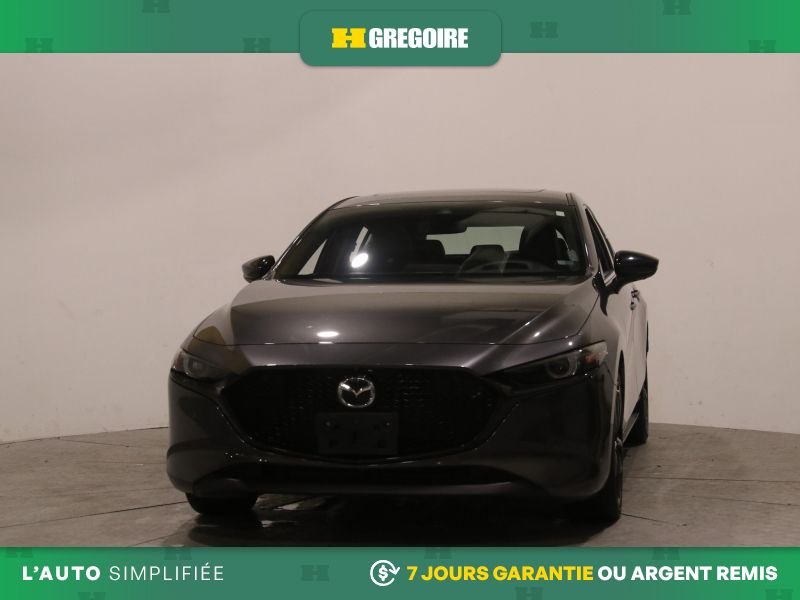 Mazda 3 822519 | GT w/Turbo AWD AUTO NAV AC CUIR TOIT MAGS CAM RECU 2023 Gris Laval - photo #1