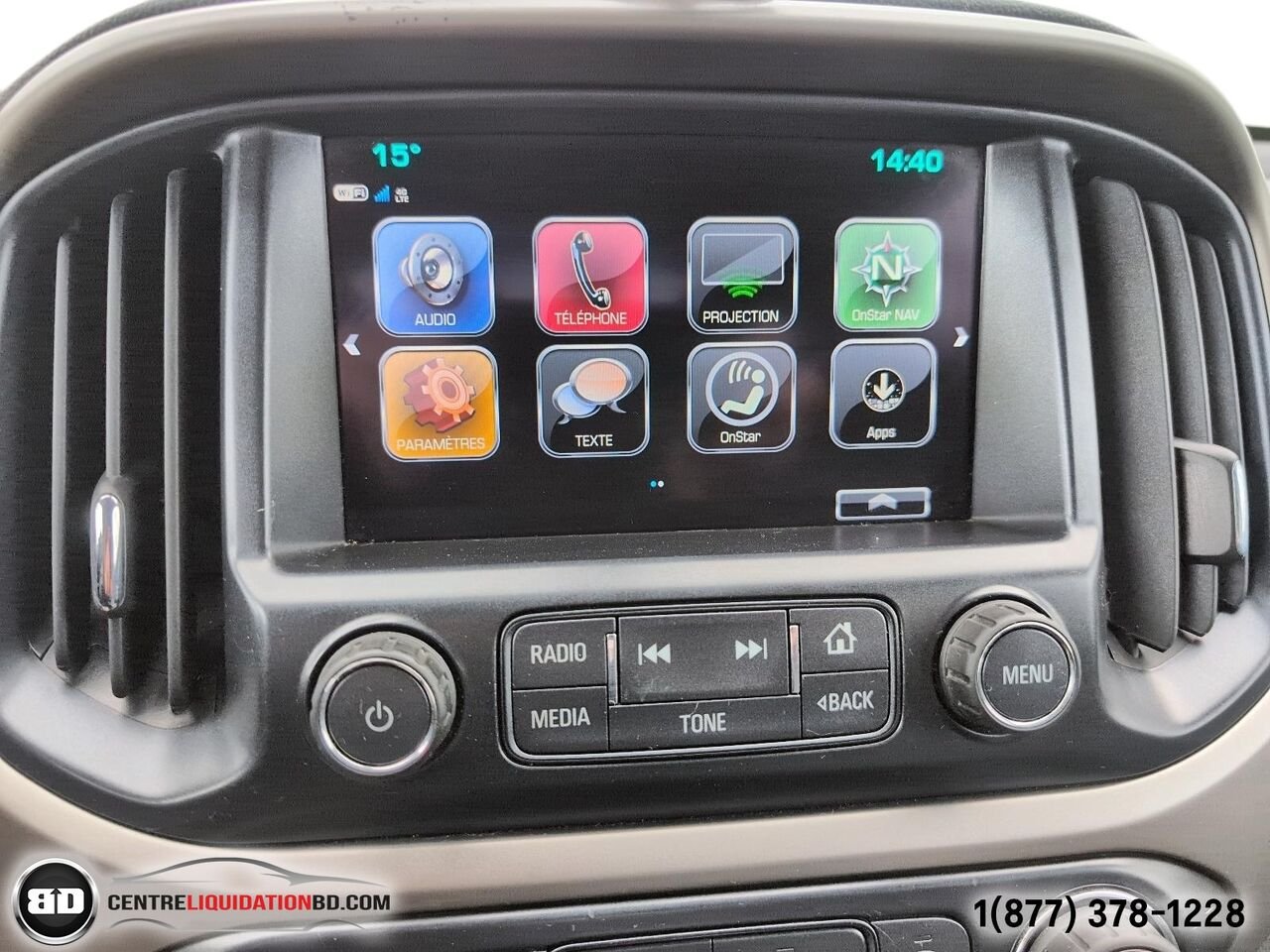Chevrolet Colorado LT 4WD Z71 DIESEL | BD0207 2017 Blanc Granby - photo #19