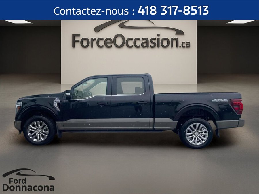 Ford F-150 King Ranch cabine SuperCrew 4RM caisse de 6,5 pi 2025 Noir