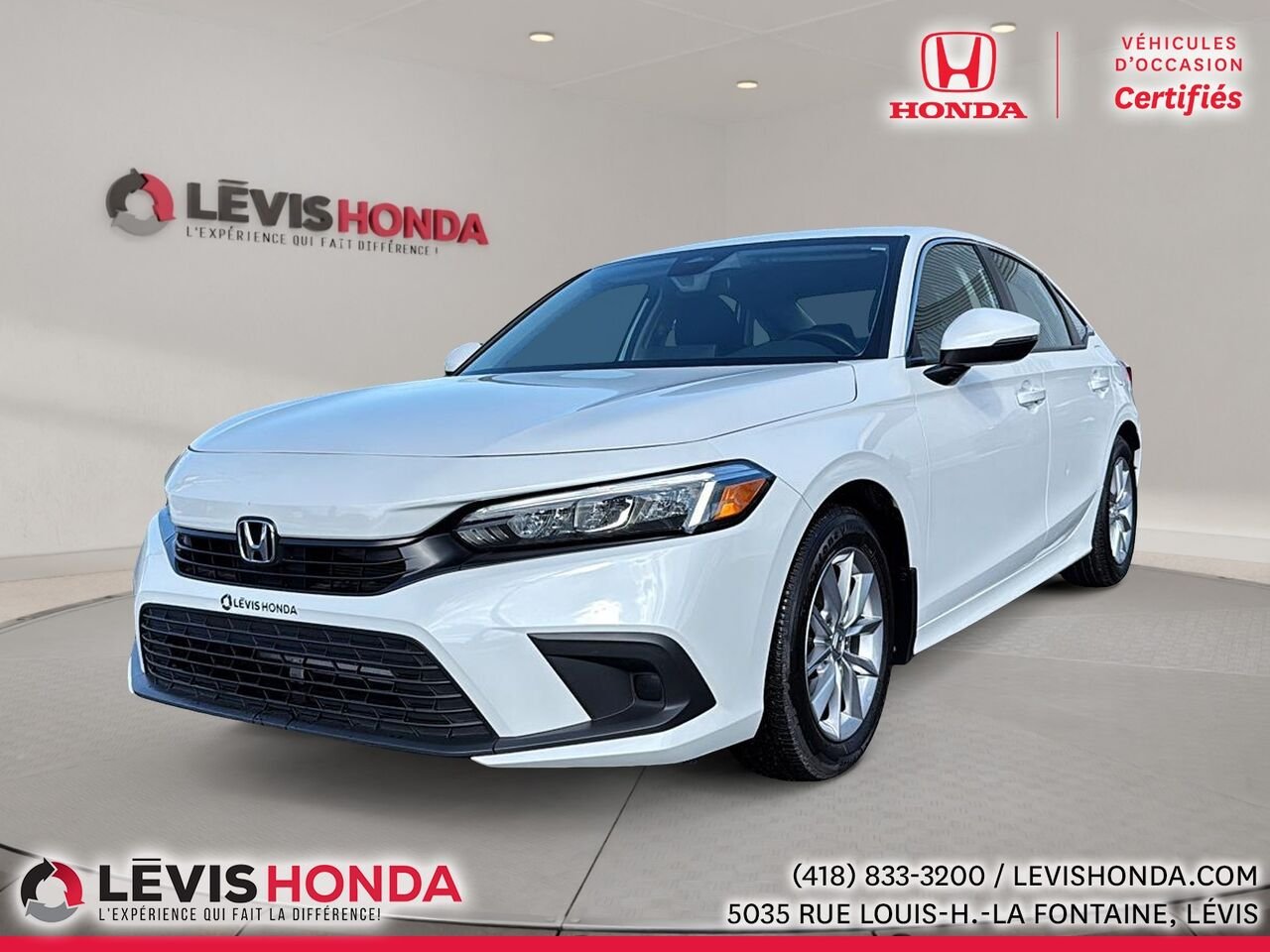 2024 Honda Civic EX EX CVT White Lévis - photo #0