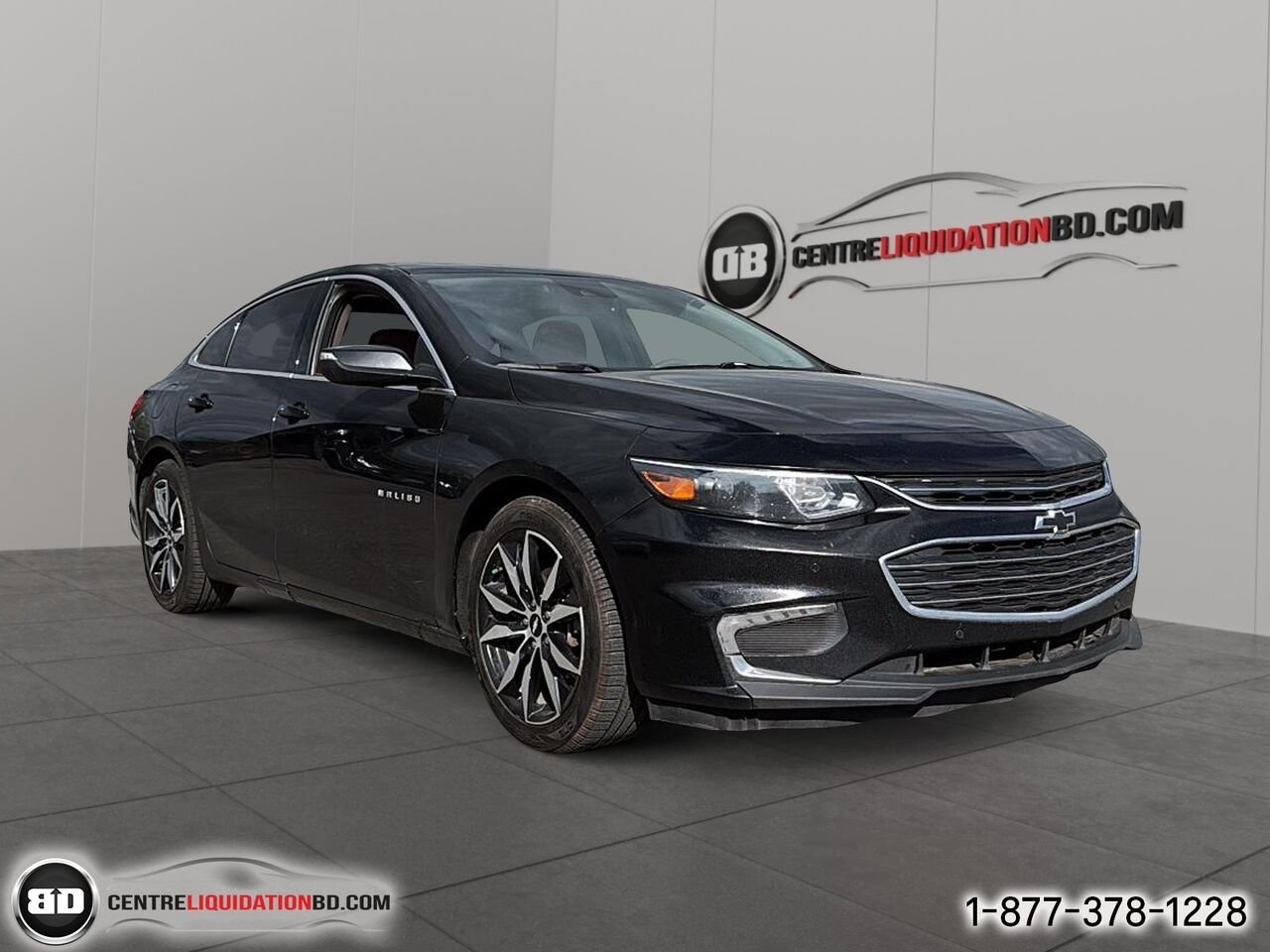 Chevrolet Malibu LT CUIR TOIT OUVRANT | BD0280 2018 Noir Granby - photo #2
