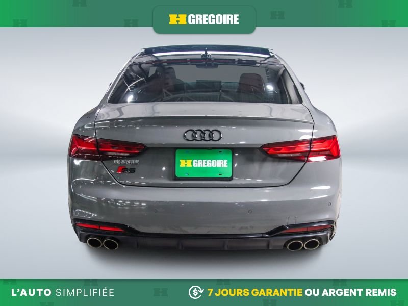 Audi S5 2022 Gris Saint-Eustache - photo #5