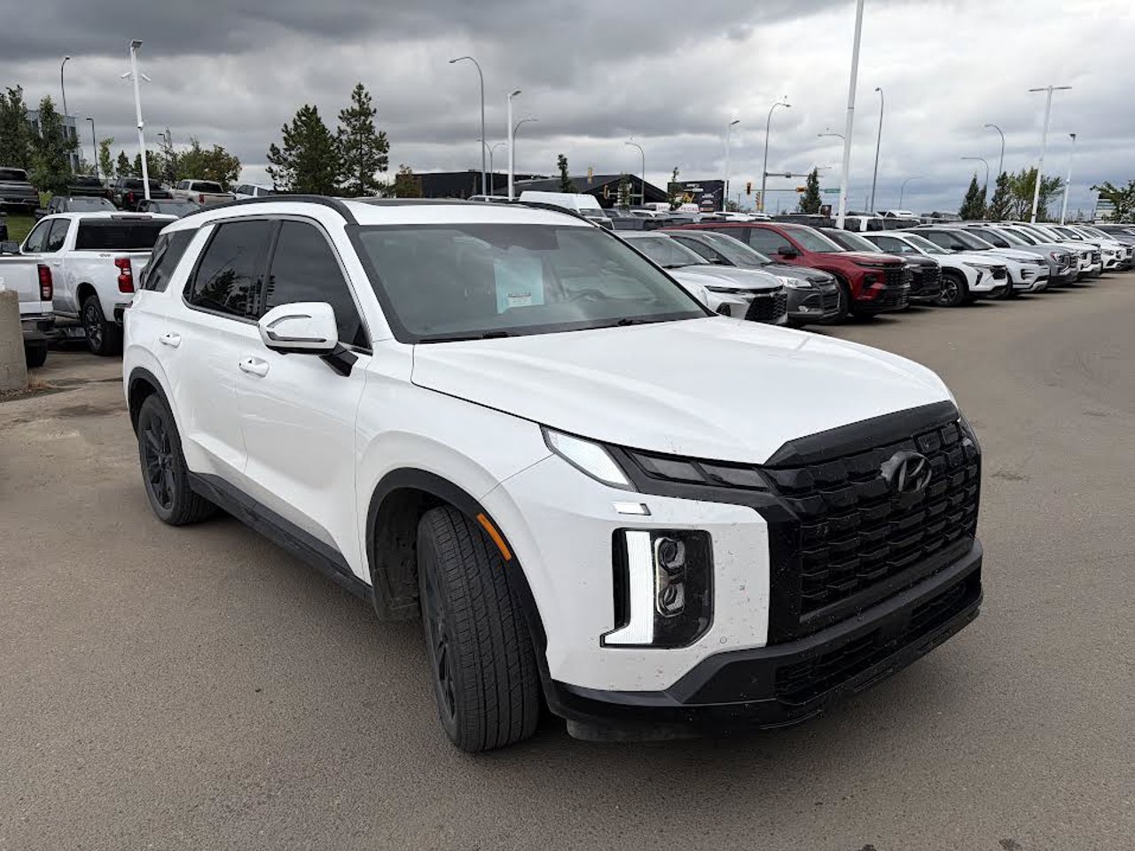2024 Hyundai Palisade Urban 7-Passenger AWD White Sherwood Park - photo #1