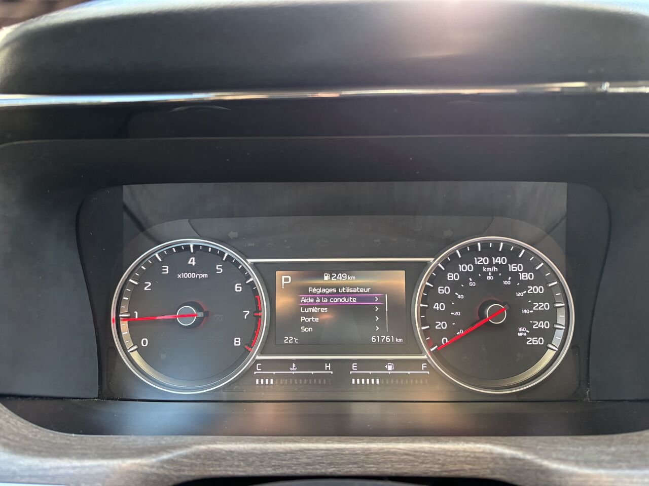 KIA SORENTO EX EX Traction Intégrale 2021 Gris Montmagny - photo #18