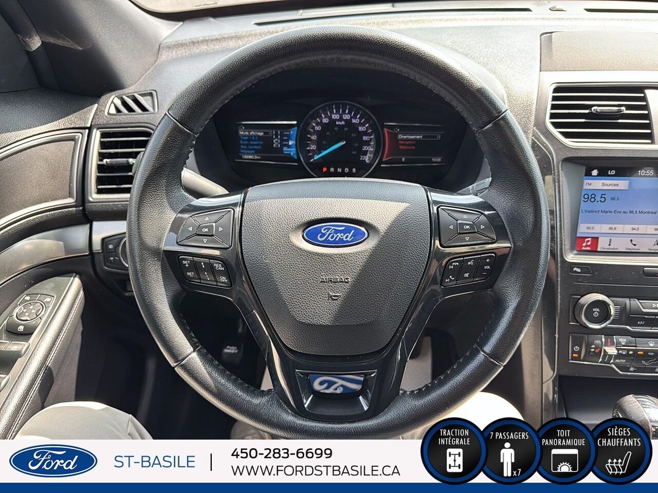 Ford EXPLORER 2019 gray Saint-Basile-le-Grand - photo #20