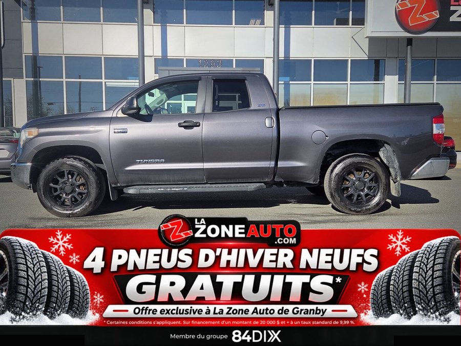 Toyota Tundra SR5 V8 5.7L MOTEUR V8 5.7 L + JAMAIS ACCIDENTÉ 2017 Gris