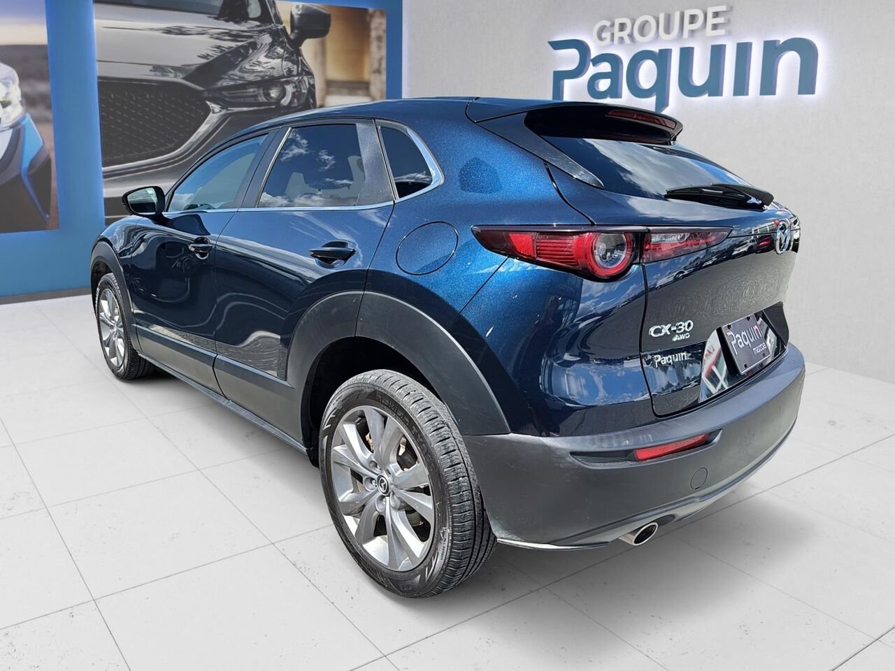 2021 Mazda CX-30 Blue Rouyn-Noranda - photo #3