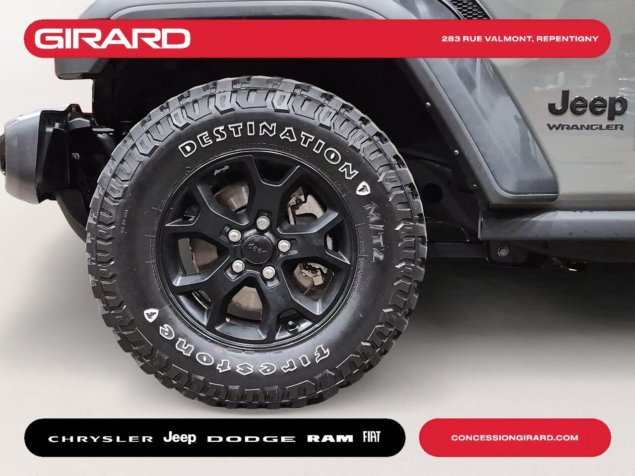2023 JEEP WRANGLER gray Repentigny - photo #9