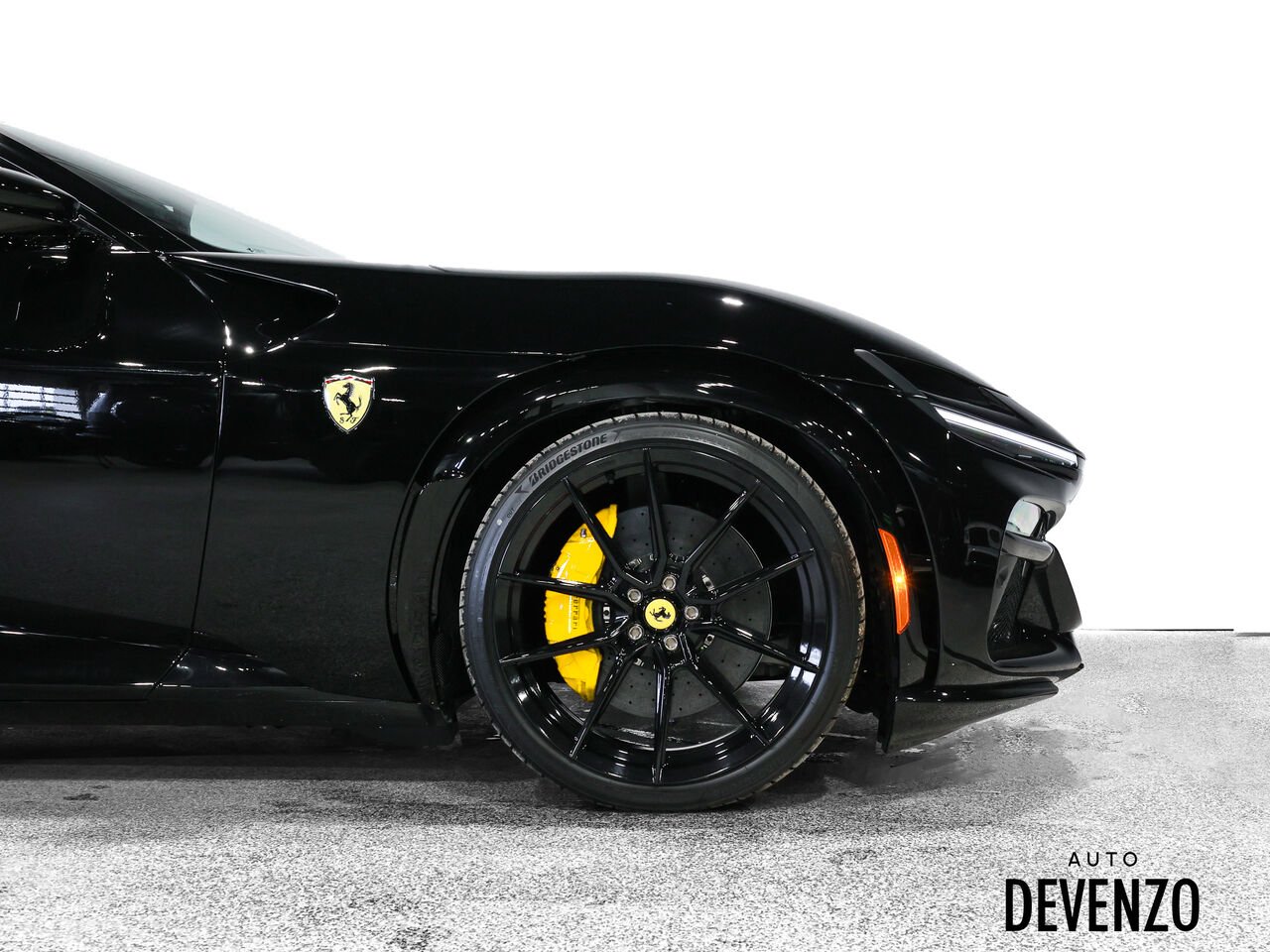 2026 Ferrari Purosangue V12 725HP *** FULL CAR SATIN PPF *** Black Saint-Eustache - photo #5