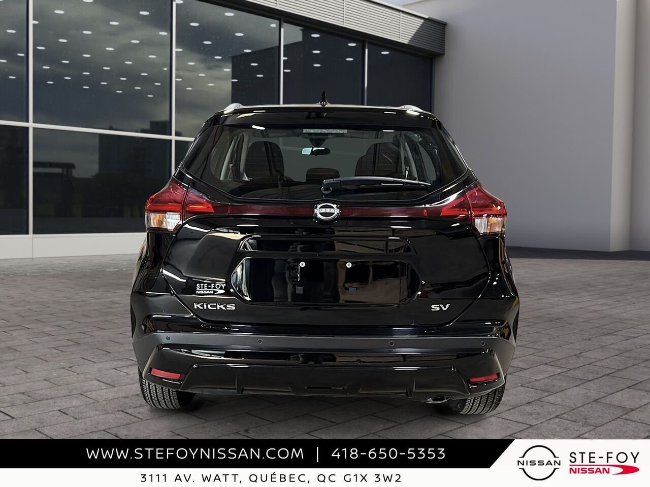 Nissan Kicks SV TA 2024 Noir Ste-Foy - photo #2