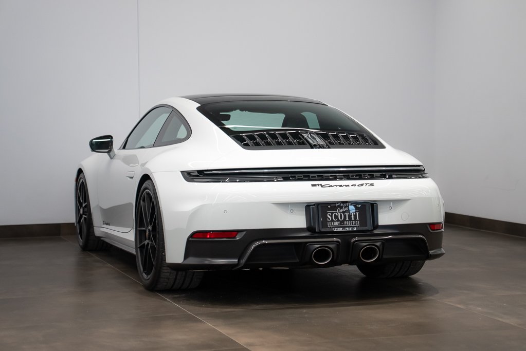 2026 Porsche 911 Carrera 4 GTS Coupe \\ NO LUXURY TAX White Kirkland - photo #8