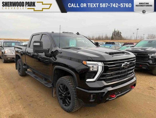 2025 Chevrolet Silverado 3500HD LTZ Trail Boss 6.6L Duramax | Safety Package Black
