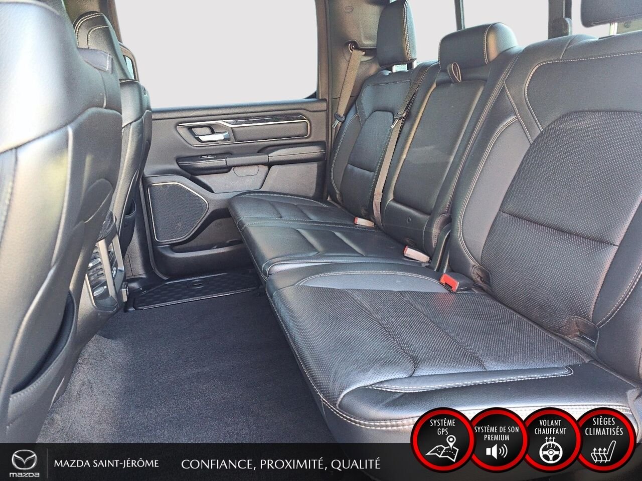Ram 1500 Sport | caisse de 5 pi 7 po | CUIR | 4X4 | 2022 Blanc Saint-Jérôme - photo #22