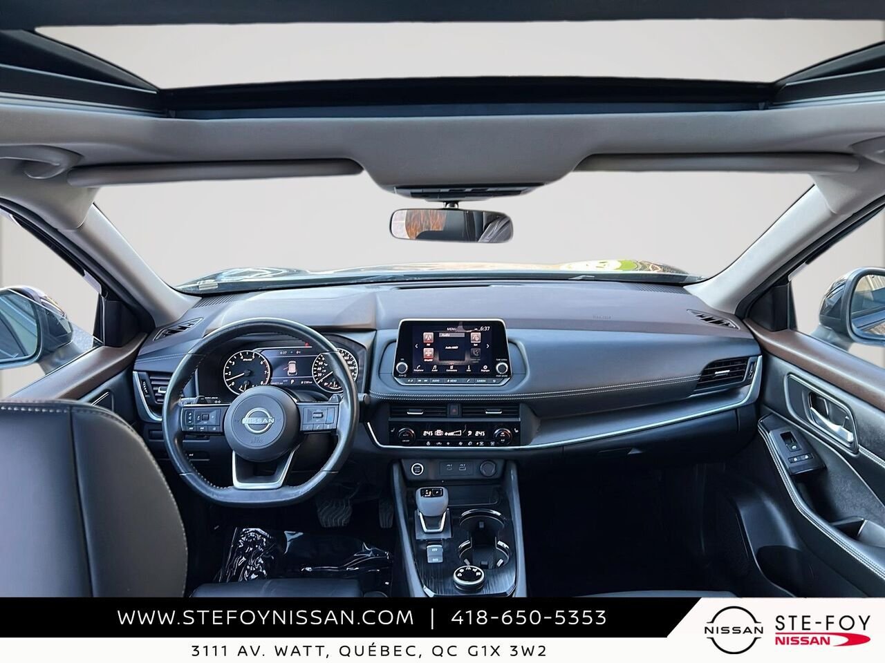 2023 Nissan ROGUE SV TI MIDNIGHT Black Ste-Foy - photo #9
