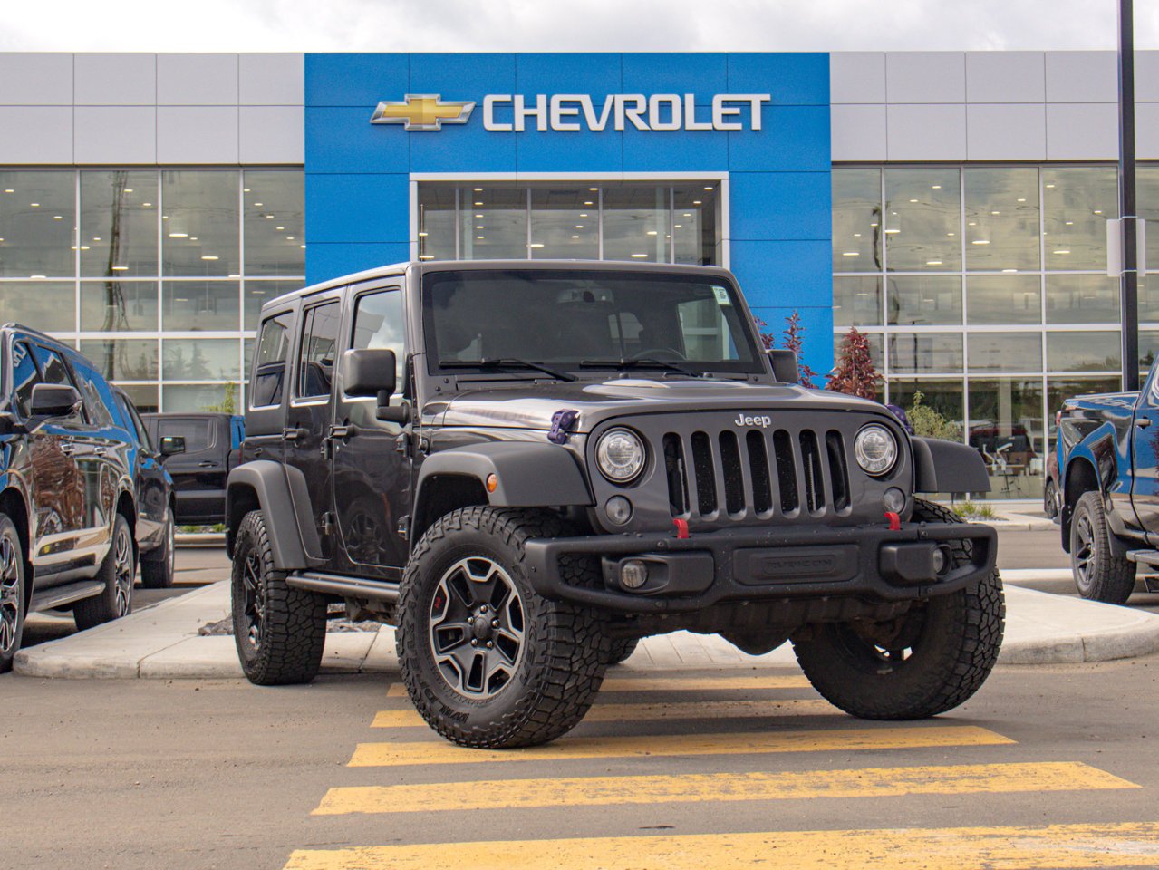 2017 Jeep Wrangler Unlimited 4WD 4dr Rubicon Grey Sherwood Park - photo #1