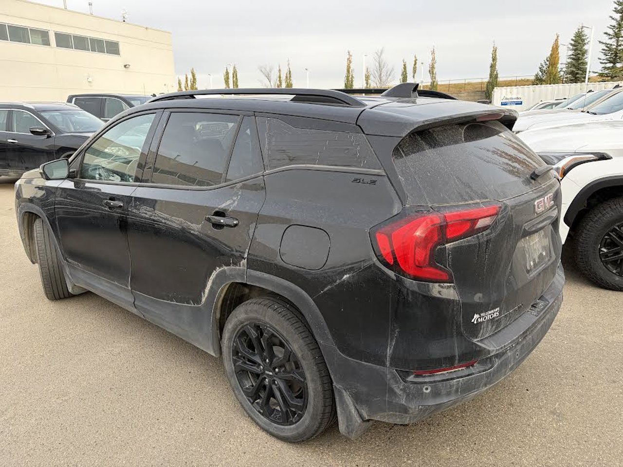 2021 GMC Terrain AWD 4dr SLE Black Sherwood Park - photo #3