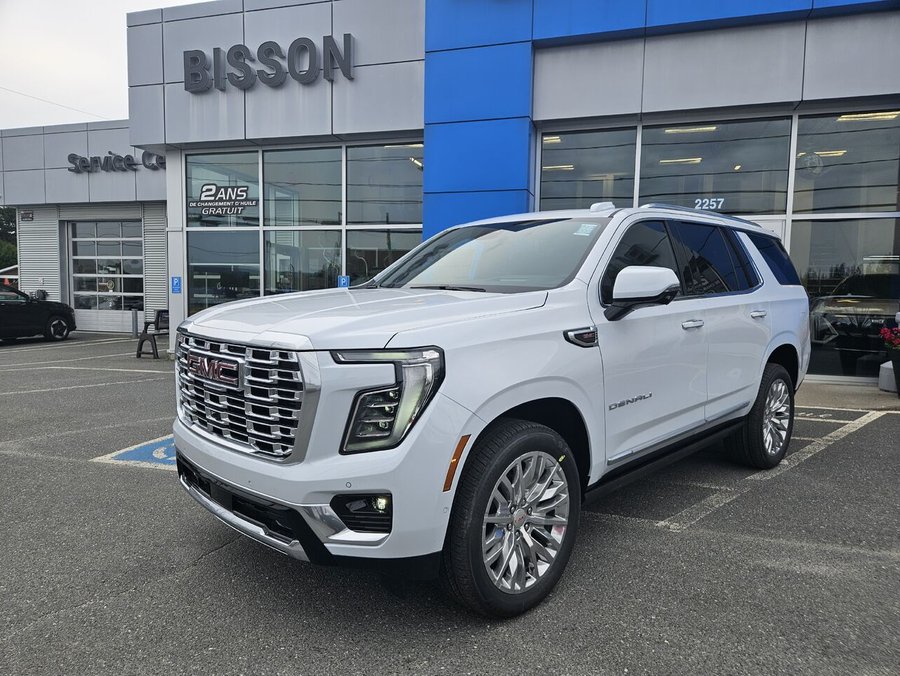 2026 GMC Yukon 2026 Glacier White Tricoat