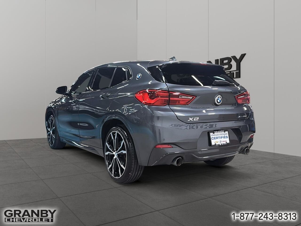 BMW X2 xDrive28i coupé | 27-0112A 2020 Gris Granby - photo #6