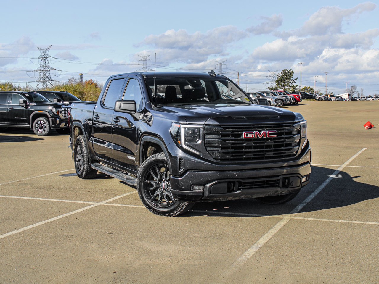 2024 GMC Sierra 1500 4WD Crew Cab 147 Elevation Grey Sherwood Park - photo #1