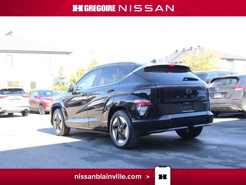 Hyundai Kona BE6420 | Ultimate 100% electric 420 km autonomie 2024 Noir Laval - photo #7