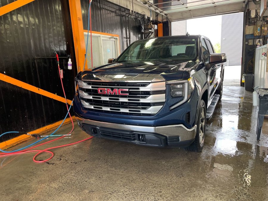 GMC Sierra 1500 SLE CREW 4X4 *NAV* SIÈGES CHAUFF BEDLINER CARPLAY 2023 Bleu