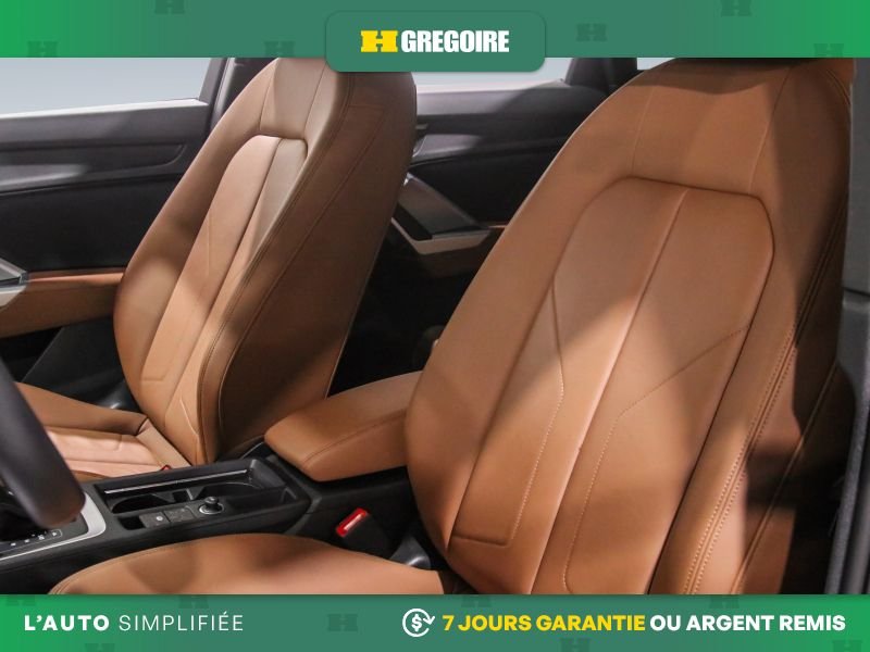 Audi Q3 823224 | Komfort AWD AUTO AC CUIR TOIT MAGS CAM RECUL BLEUT 2022 Vert Laval - photo #13