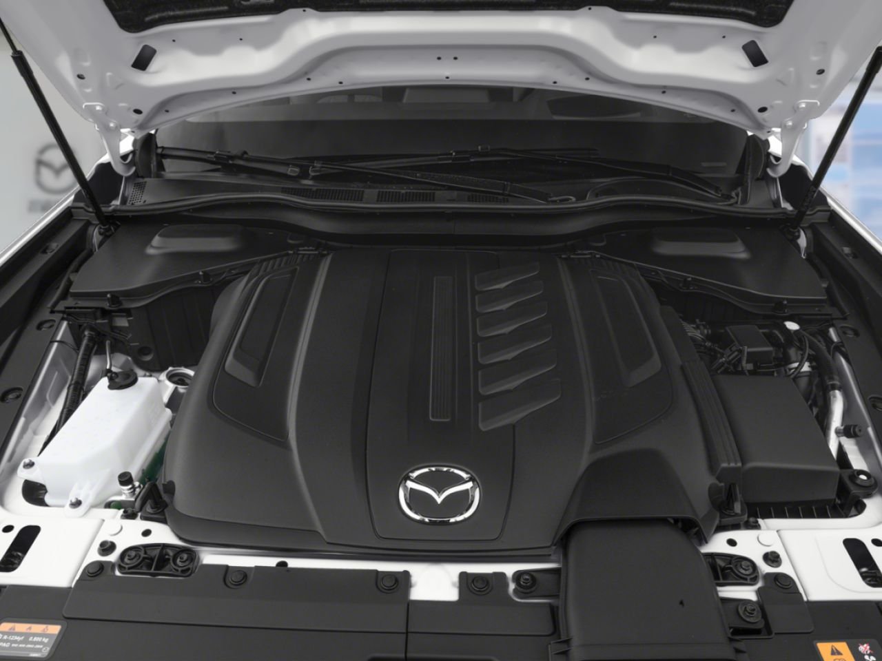 Mazda CX-90 hybride léger Signature TI 2026 Noir de jais mica Laval - photo #11
