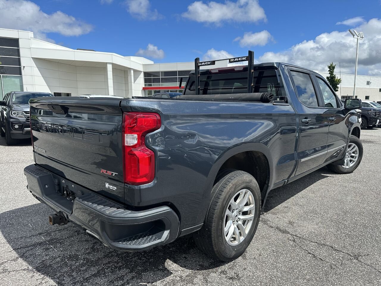 CHEVROLET SILVERADO K1500 RST RST cabine multiplace 4RM 157 po 2019 Bleu Gatineau - photo #18