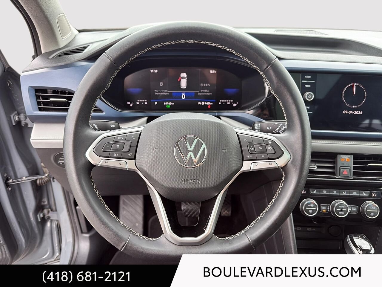 Volkswagen Taos 19934A | Comfortline TA 2024 Gris Québec - photo #11