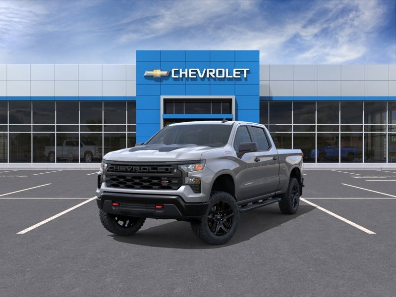 CHEVROLET Silverado 1500 K1500 SILVERADO CREW CAB CUSTOM TRAIL BOSS STD/BOX (2CX) 2026 GRIS STERLING METALLISE