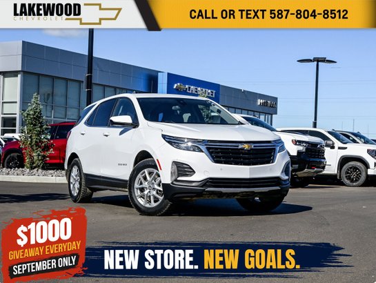 2024 Chevrolet Equinox LT AWD 1.5T | Heated Bucket Seats White