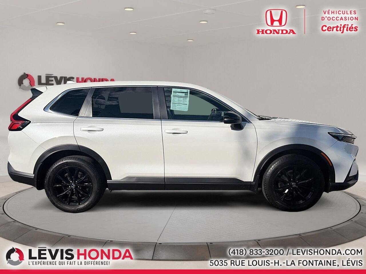 2024 Honda CR-V EX-L hybride EX-L Traction Intégrale White Lévis - photo #6