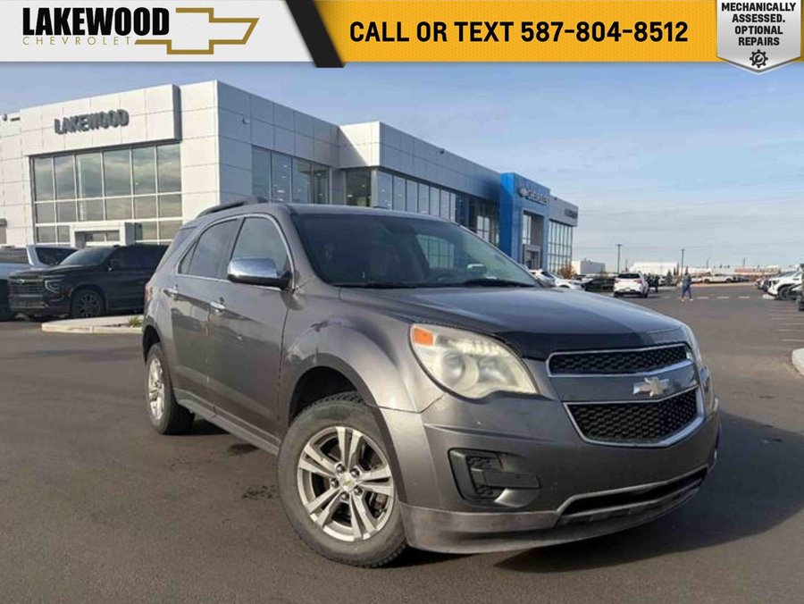 2012 Chevrolet Equinox LT AWD 2.4L | Heated Leather Bucket Seats Grey