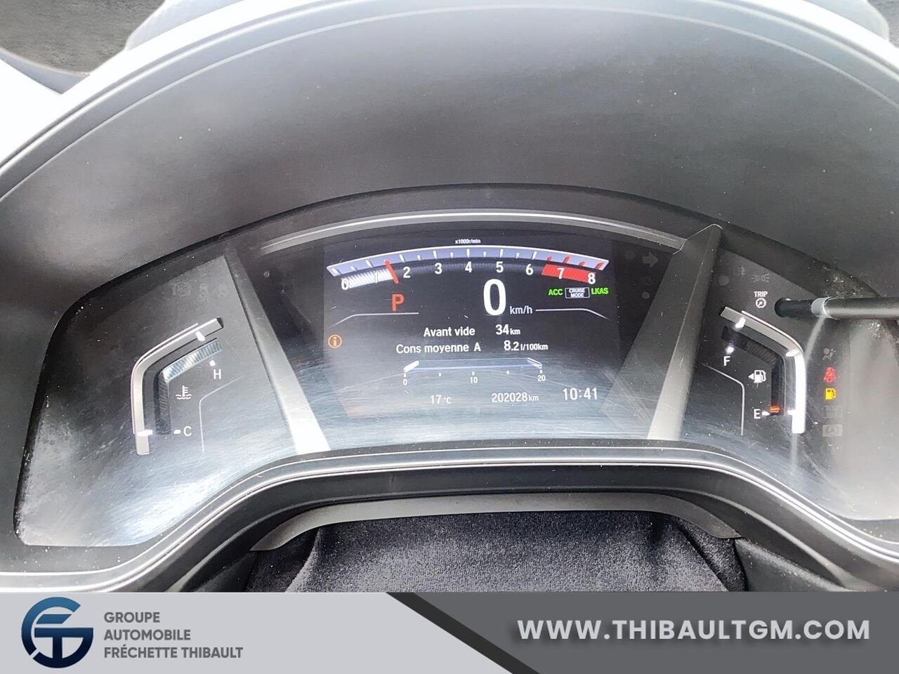 HONDA CR-V LX LX Traction Intégrale 2019 Blanc Montmagny - photo #11