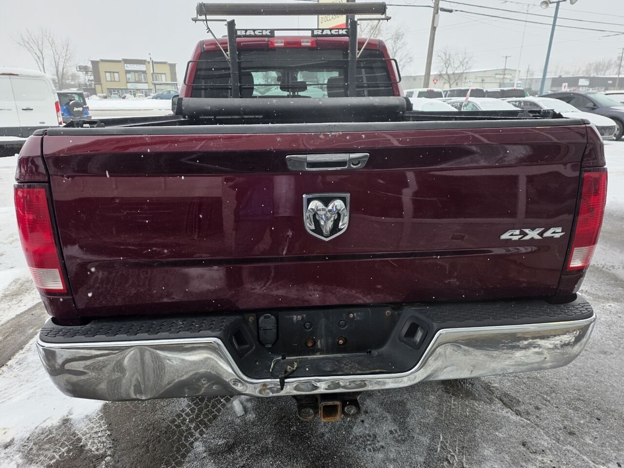 2017 Ram 1500 Red  - photo #4