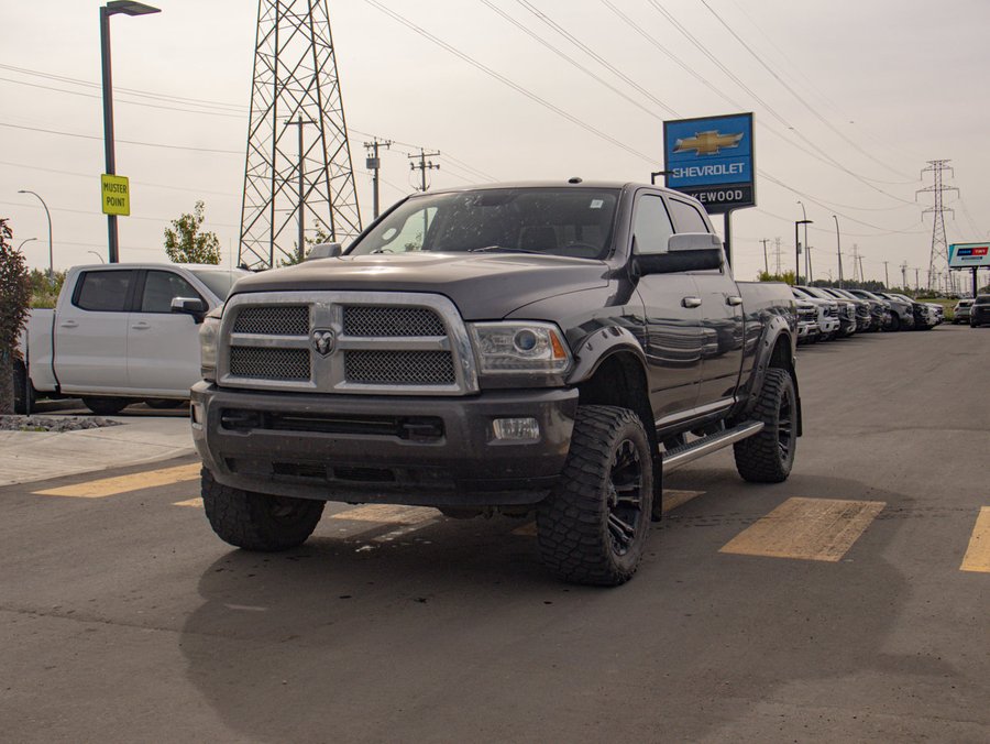 2015 Ram 3500 Longhorn Limited 6.7L Turbo Diesel | Power Sunroof Grey
