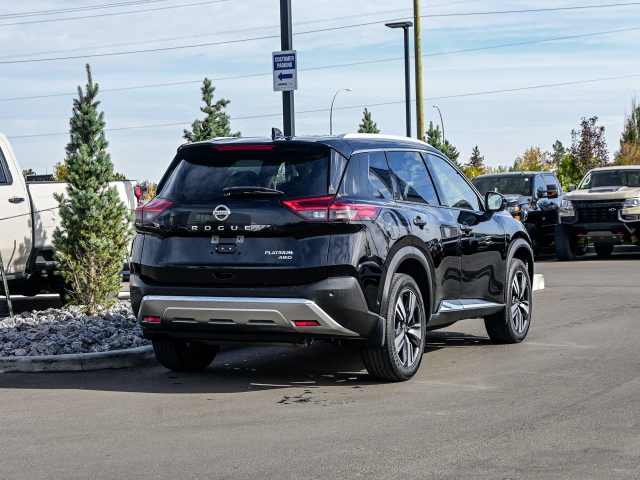 2021 Nissan Rogue AWD Platinum Black Sherwood Park - photo #12