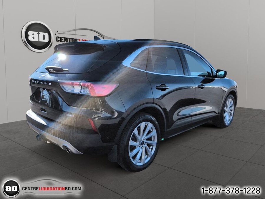2022 Ford Escape Titanium hybride TI Black