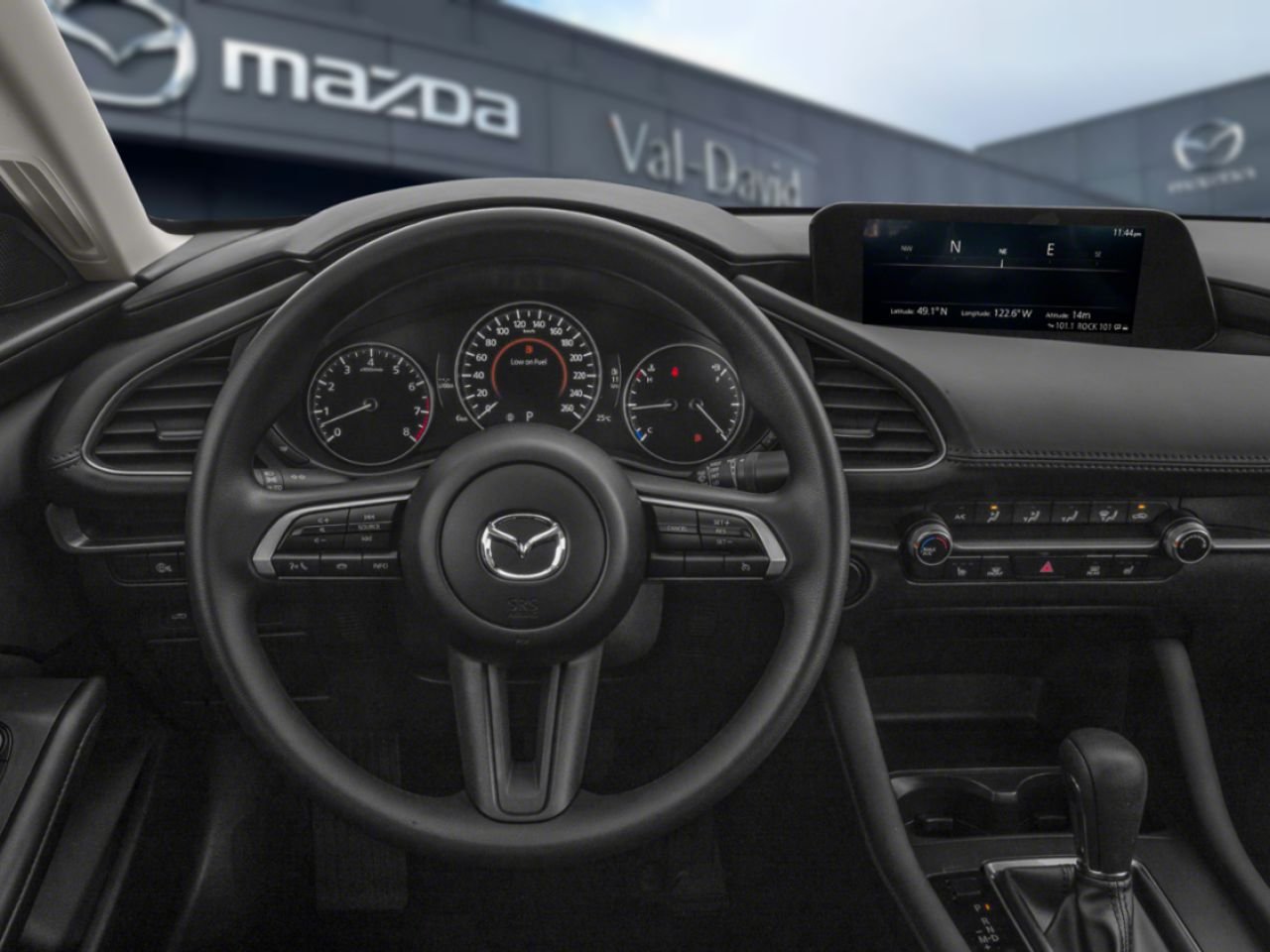 2026 Mazda Mazda3 GX TA Jet Black Mica Val-David - photo #9