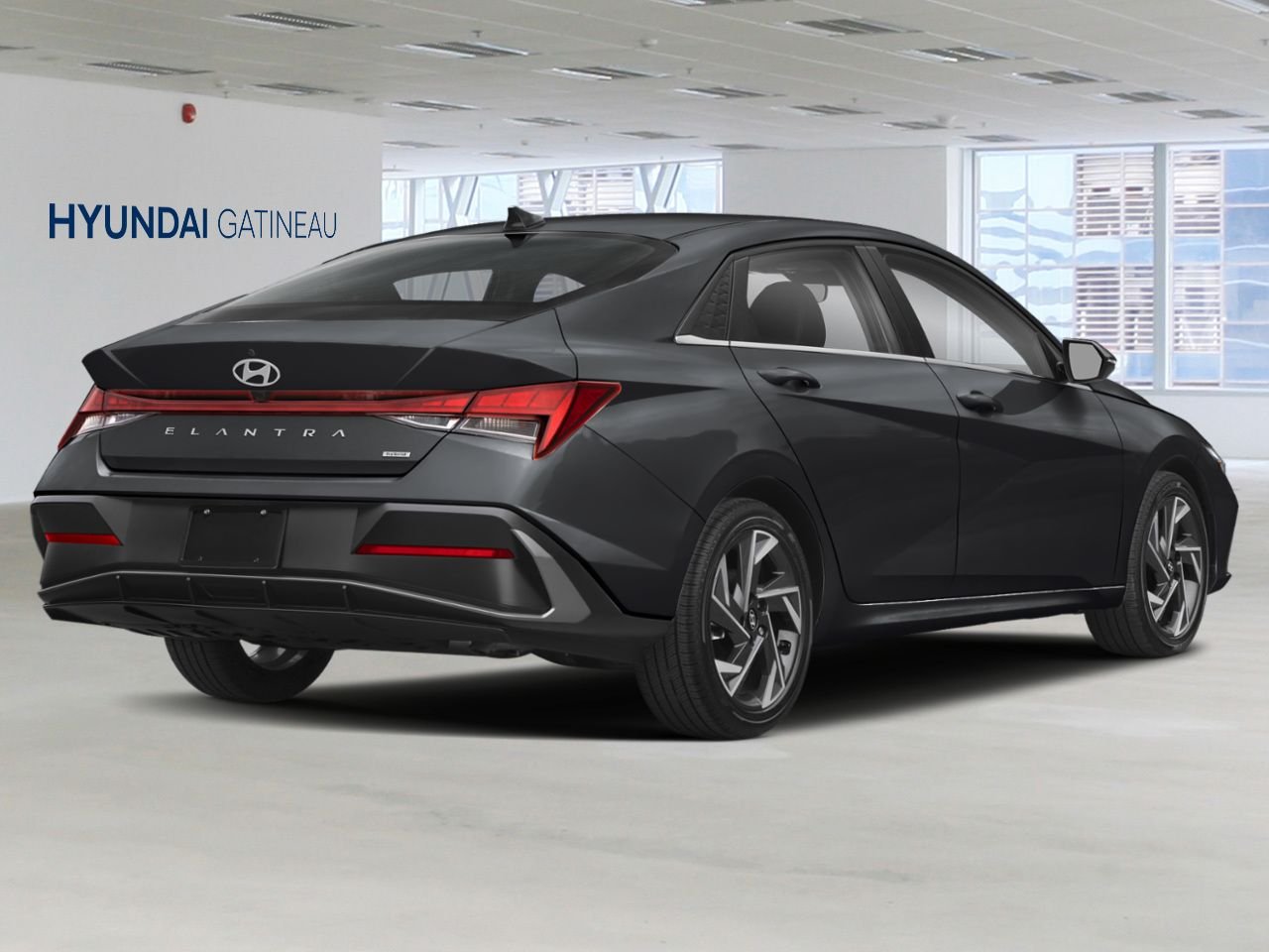 2026 Hyundai Elantra Hybrid Abyss Black Gatineau - photo #2