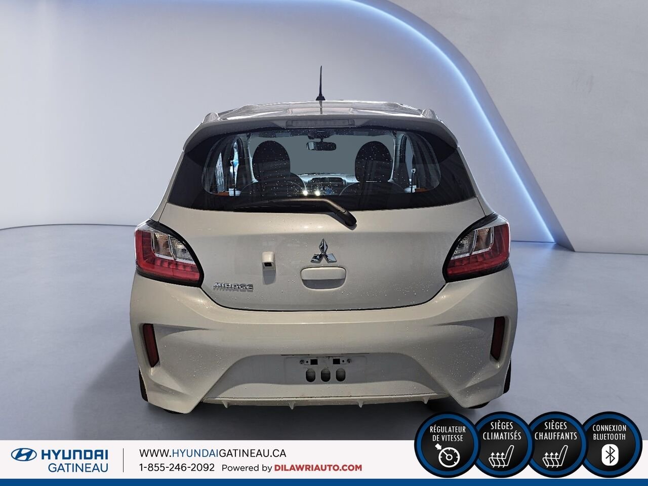 2024 Mitsubishi Mirage Silver Gatineau - photo #2